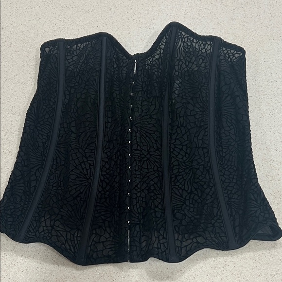 Maidenform Black Lace Bustier size small - Picture 1 of 5